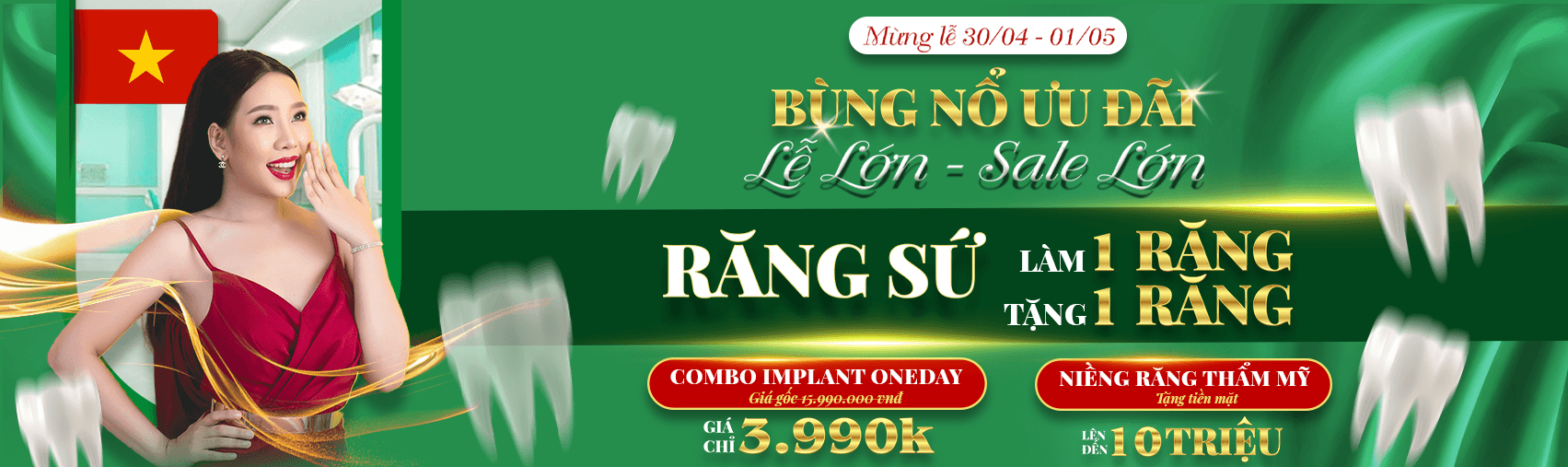 Banner nha khoa venus