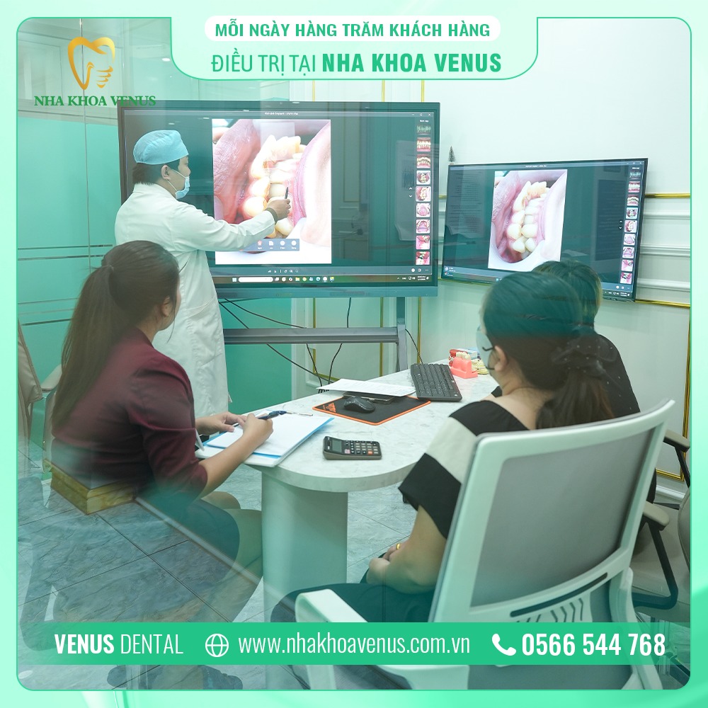 Dịch vụ phục hình răng tháo lắp Long Thành, Đồng Nai uy tín giá từ 250.000đ tại Nha Khoa Venus 12 Bước 5: Bàn giao và hướng dẫn chăm sóc răng tại nhà