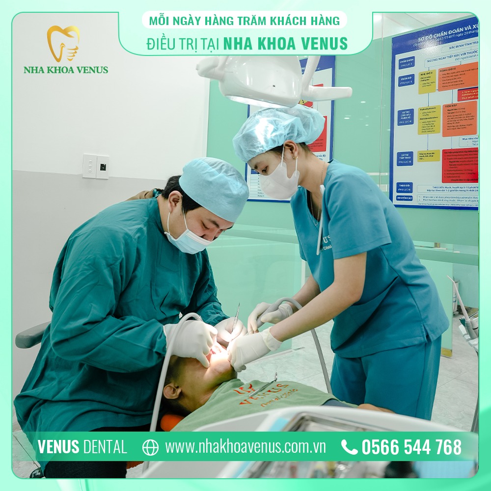 Dịch vụ phục hình răng tháo lắp Long Thành, Đồng Nai uy tín giá từ 250.000đ tại Nha Khoa Venus 11 Quy trình phục hình răng tháo lắp tại Nha khoa Venus Long Thành