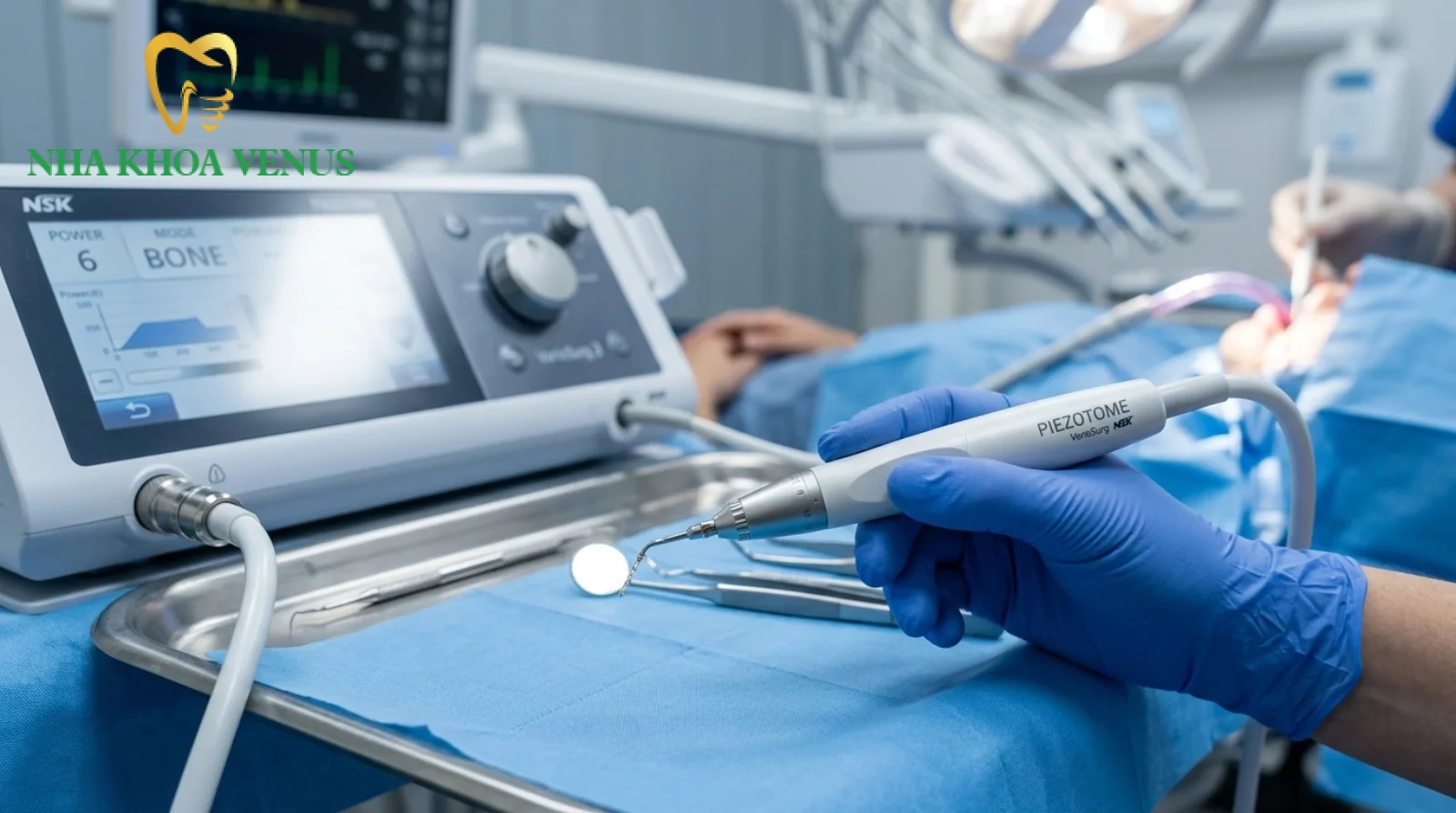 công nghệ nhổ răng khôn bằng sóng siêu âm piezotome hạn chế đau nhức